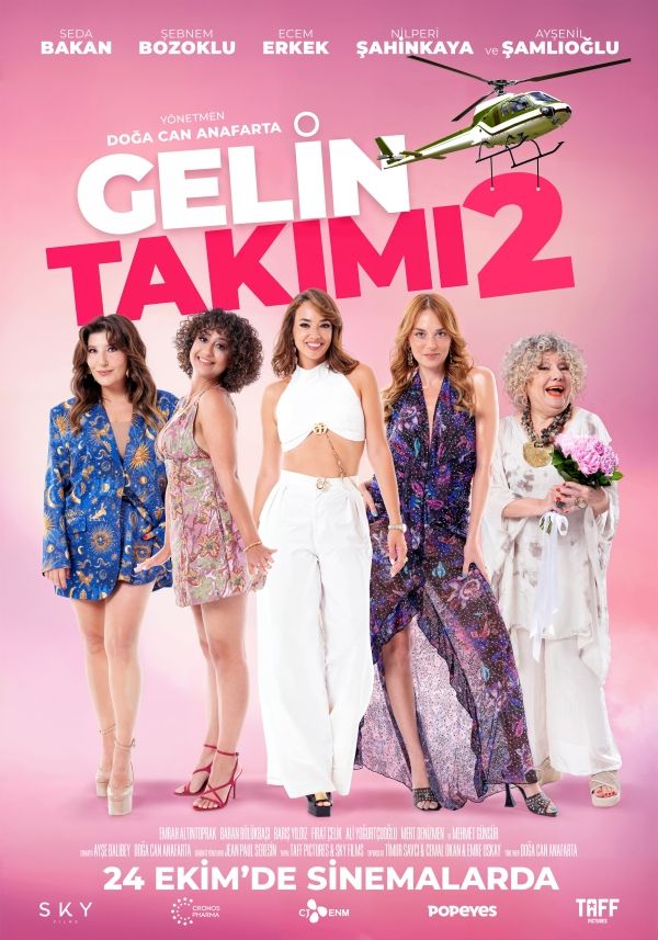 Affiche du film Gelin Takımı 2 (2025) de Doğa Can Anafarta. Voir Gelin Takımı 2 en streaming / torrent sur meilleurs-films.fr