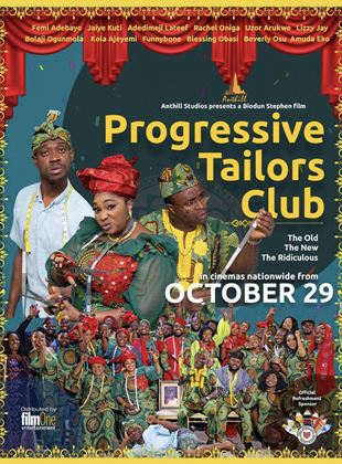 Affiche du film Progressive Tailors Club (2021) de Biodun Stephen. Voir Progressive Tailors Club en streaming / torrent sur meilleurs-films.fr