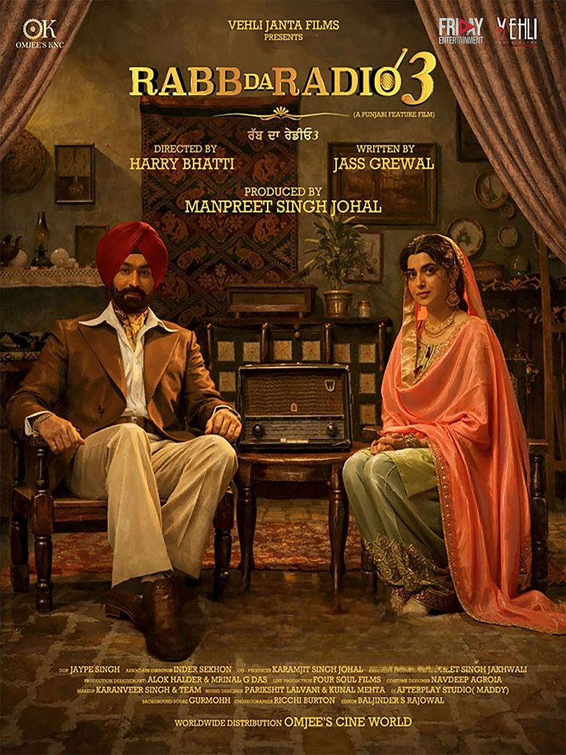 Affiche du film Rabb Da Radio 3 (2024) de Harry Bhatti