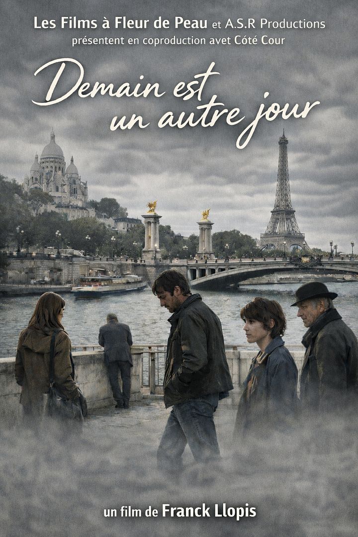 Affiche du film Demain est un autre jour (2026) de Franck Llopis. Voir Demain est un autre jour en streaming / torrent sur meilleurs-films.fr