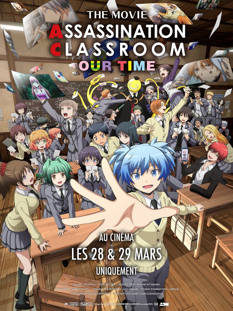 Affiche du film Assassination Classroom The Movie : Our Time (2026) de Masaki Kitamura