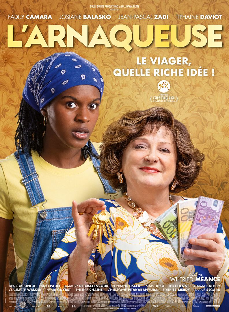 Affiche du film L'Arnaqueuse (2026) de Wilfried Meance