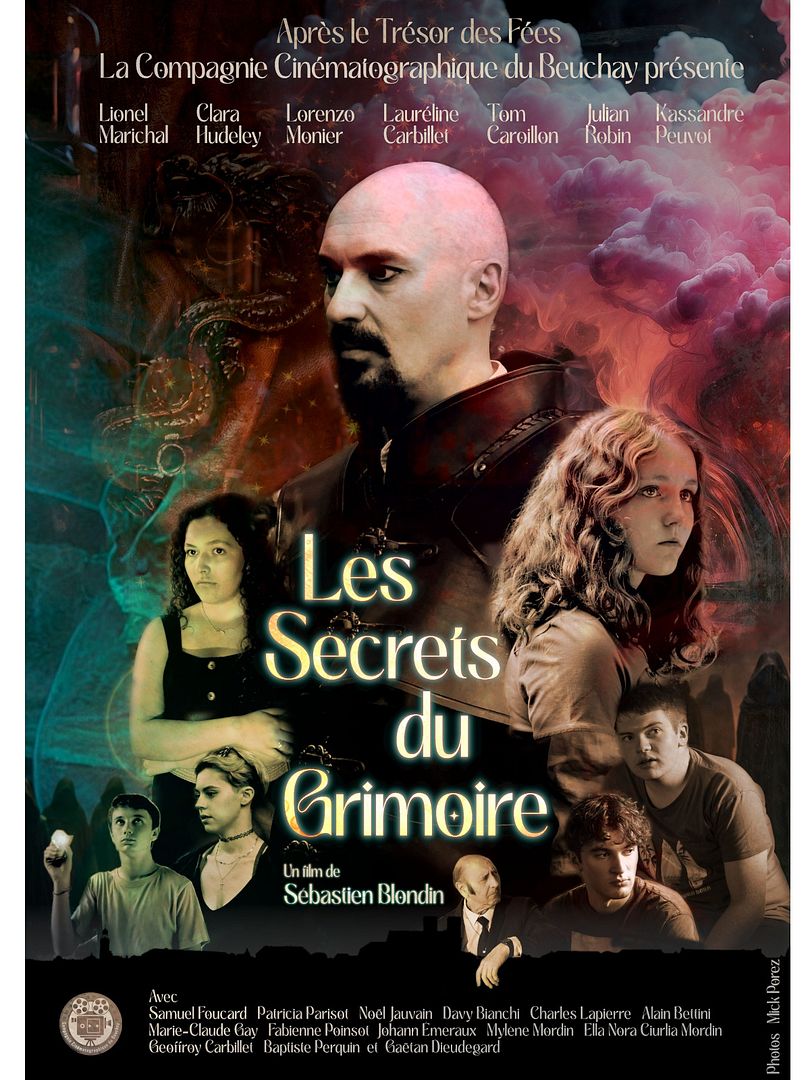 Affiche du film Les Secrets du grimoire (2024) de Sébastien Blondin