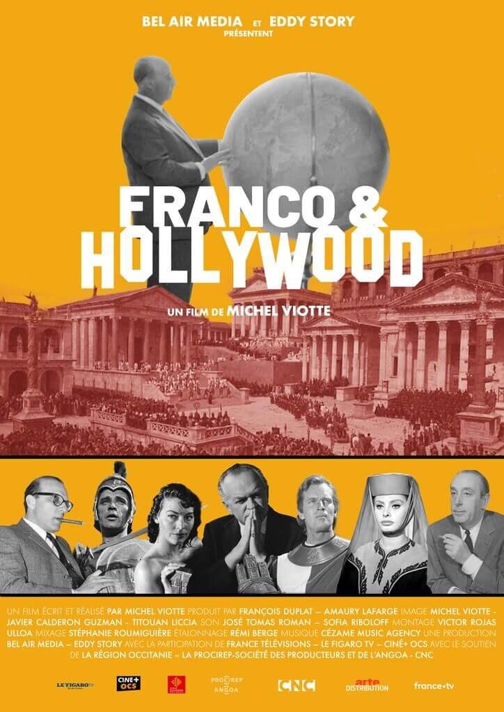 Affiche du film Franco et Hollywood (2025) de Michel Viotte. Voir Franco et Hollywood en streaming / torrent sur meilleurs-films.fr