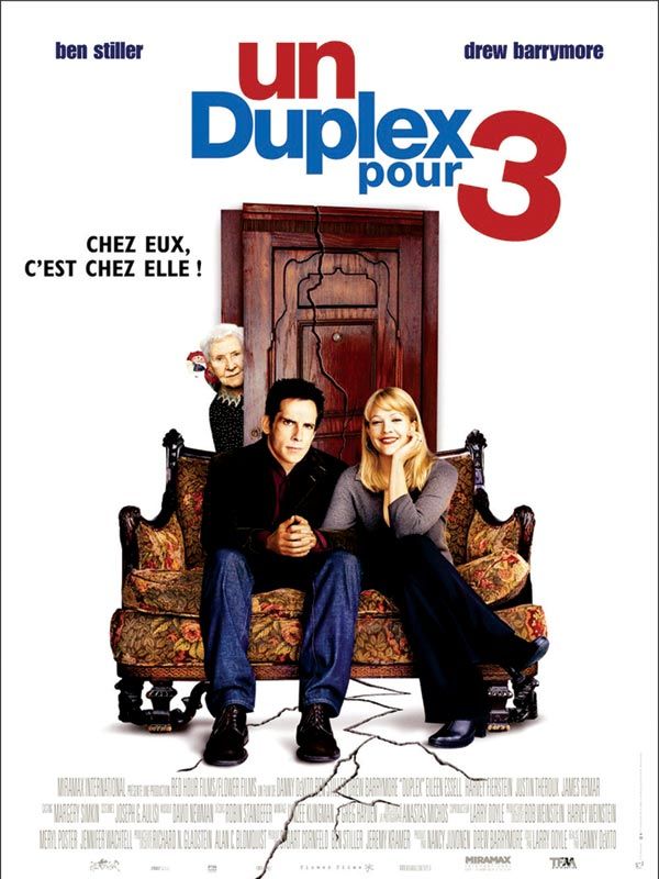 Affiche du film 1 duplex pour 3 (2003) de Danny DeVito. Voir 1 duplex pour 3 en streaming / torrent sur meilleurs-films.fr