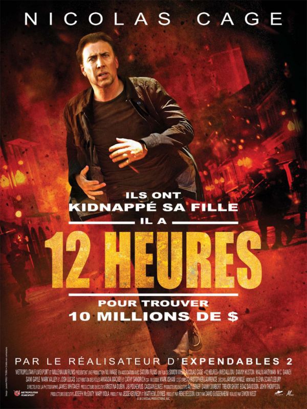 Affiche du film 12 heures (2012) de Simon West Affiche du film 12 heures (2012) de Simon West. Voir 12 heures en streaming / torrent sur meilleurs-films.fr