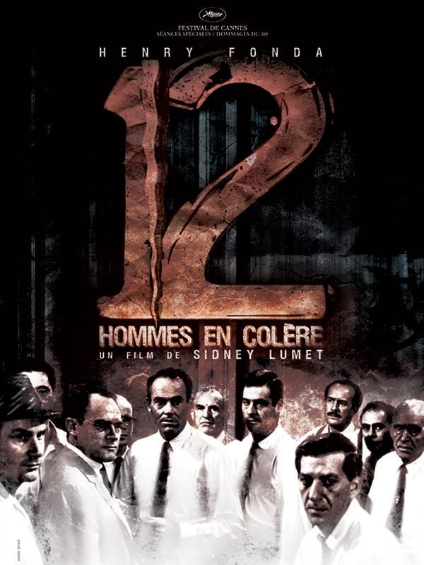 Affiche du film 12 hommes en colère (1957) de Sidney Lumet. Voir 12 hommes en colère en streaming / torrent sur meilleurs-films.fr