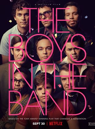 Affiche du film The Boys In The Band (2020) de Joe Mantello. Voir The Boys In The Band en streaming / torrent sur meilleurs-films.fr