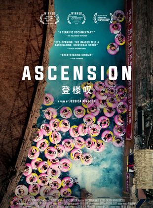 Affiche du film Ascension (2021) de Jessica Kingdon. Voir Ascension en streaming / torrent sur meilleurs-films.fr
