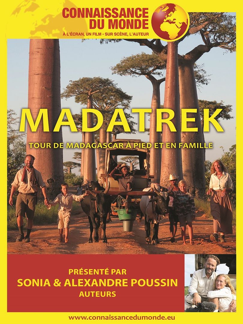 Affiche du film Connaissance du Monde : Madatrek -Tour de Madagascar à pied et en famille (2021) de Alexandre Poussin Affiche du film Connaissance du Monde : Madatrek -Tour de Madagascar à pied et en famille (2021) de Alexandre Poussin. Voir Connaissance du Monde : Madatrek -Tour de Madagascar à pied et en famille en streaming / torrent sur meilleurs-films.fr