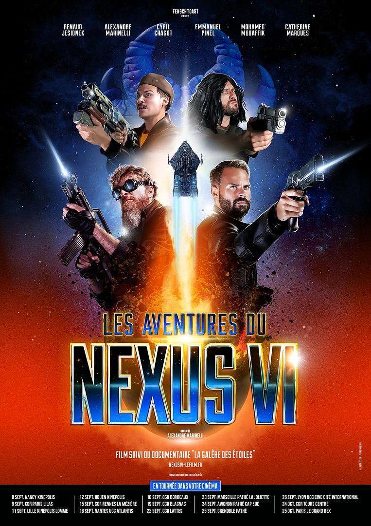 Affiche du film Les aventures du Nexus VI (2025) de Alexandre Marinelli