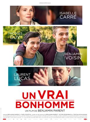 Affiche du film Un vrai bonhomme (2020) de Benjamin Parent. Voir Un vrai bonhomme en streaming / torrent sur meilleurs-films.fr