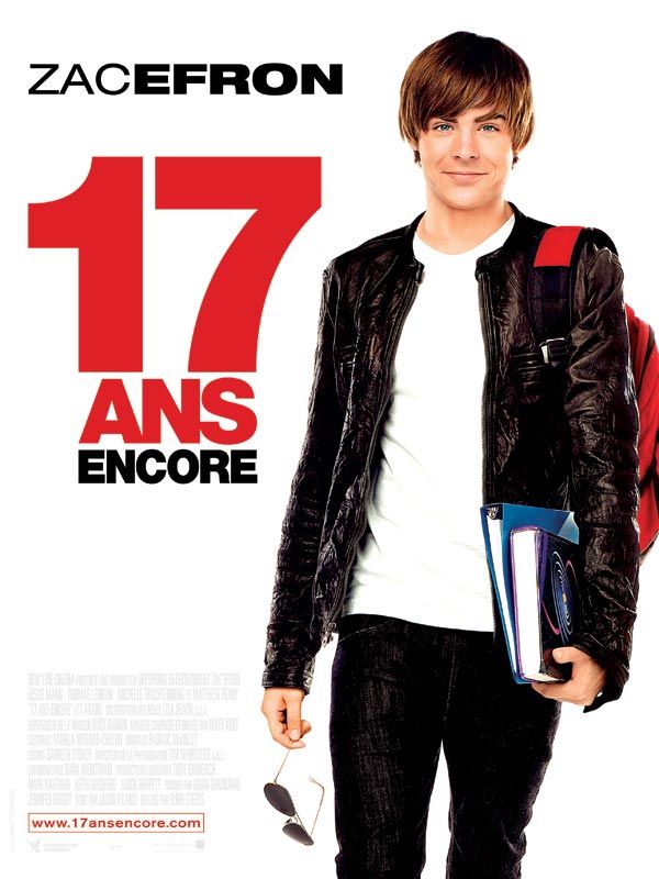 Affiche du film 17 ans encore (2009) de Burr Steers Affiche du film 17 ans encore (2009) de Burr Steers. Voir 17 ans encore en streaming / torrent sur meilleurs-films.fr