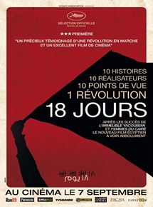 Affiche du film 18 jours (2010) de Sherif Arafa,Yousry Nasrallah,Mariam Abou Ouf. Voir 18 jours en streaming / torrent sur meilleurs-films.fr
