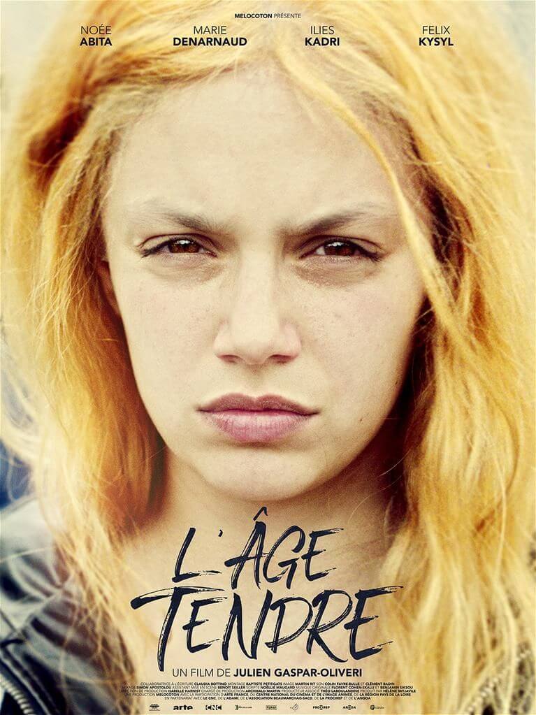 Affiche du court métrage L&rsquo;Âge tendre (2020) de Julien Gaspar-Oliveri. Voir L&rsquo;Âge tendre en streaming / torrent sur meilleurs-films.fr