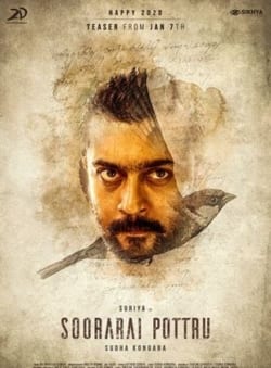 Affiche du film Soorarai Pottru (2020) de Sudha Kongara.