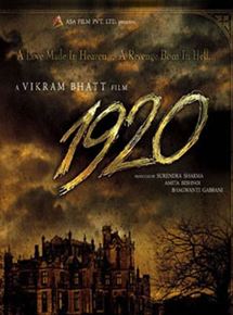 Affiche du film 1920 (2006) de Vikram Bhat. Voir 1920 en streaming / torrent sur meilleurs-films.fr
