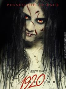 Affiche du film 1920 : Evil Returns (2012) de Bhushan Patel. Voir 1920 : Evil Returns en streaming / torrent sur meilleurs-films.fr