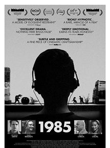 Affiche du film 1985 (2018) de Yen Tan. Voir 1985 en streaming / torrent sur meilleurs-films.fr