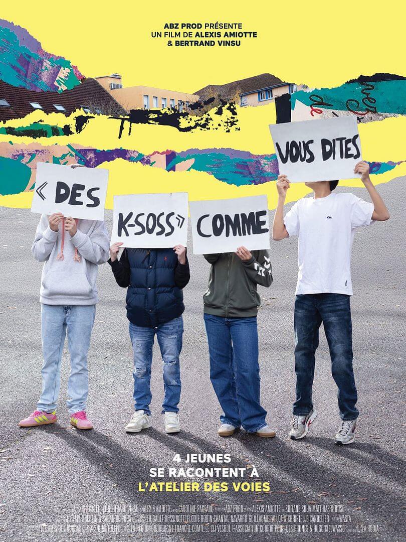 Affiche du film “Des K-soss” comme vous dites (2026) de Alexis Amiotte. Voir “Des K-soss” comme vous dites en streaming / torrent sur meilleurs-films.fr