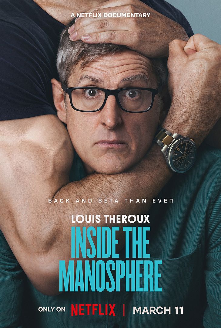 Affiche du film Louis Theroux : Plongée dans la manosphère (2026) de Louis Theroux. Voir Louis Theroux : Plongée dans la manosphère en streaming / torrent sur meilleurs-films.fr