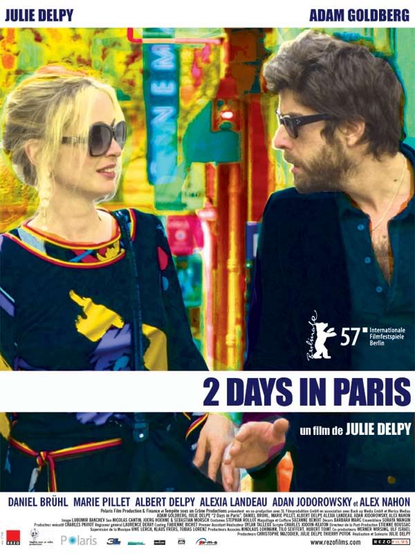 Affiche du film 2 Days in Paris (2007) de Julie Delpy. Voir 2 Days in Paris en streaming / torrent sur meilleurs-films.fr
