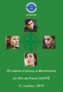 Affiche du court métrage 20 mètres d’amour à Montmartre (2015) de Pierre Gaffié. Voir 20 mètres d’amour à Montmartre en streaming / torrent sur meilleurs-films.fr