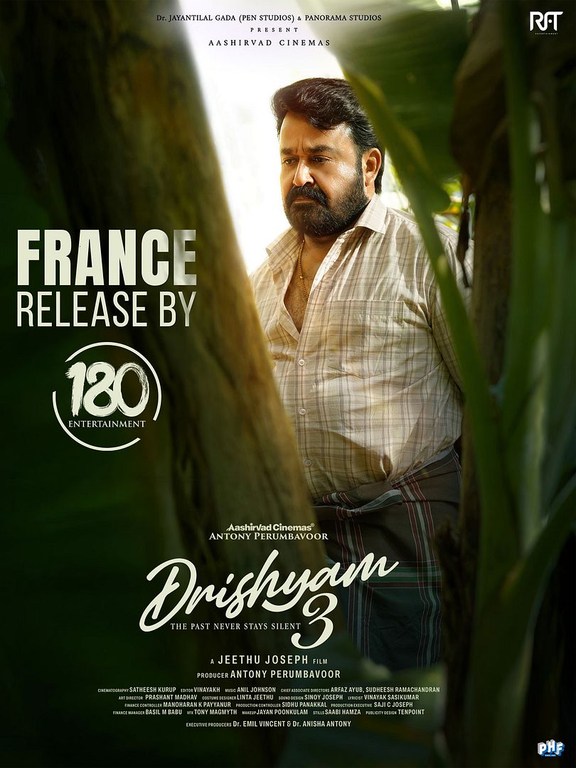 Affiche du film Drishyam 3 (2026) de Jeethu Joseph