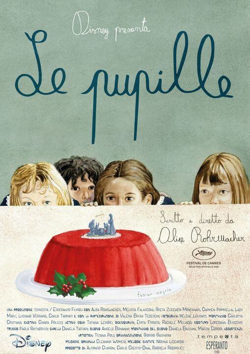 Affiche du court métrage Le Pupille (2022) de Alice Rohrwacher. Voir Le Pupille en streaming / torrent sur meilleurs-films.fr