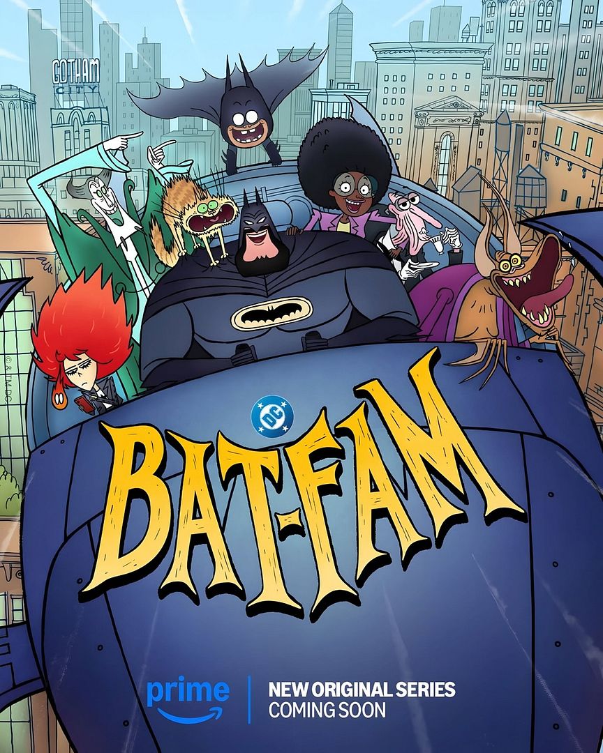 Affiche de la série Bat-Fam (2025) de Luke Wilson. Voir Bat-Fam en streaming / torrent sur meilleurs-films.fr
