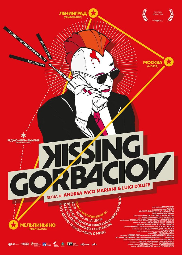Affiche du film Kissing Gorbaciov (2023) de Luigi D'Alife Affiche du film Kissing Gorbaciov (2023) de Luigi D'Alife. Voir Kissing Gorbaciov en streaming / torrent sur meilleurs-films.fr