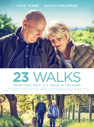 Affiche du film 23 Walks (2022) de Paul Morrison. Voir 23 Walks en streaming / torrent sur meilleurs-films.fr