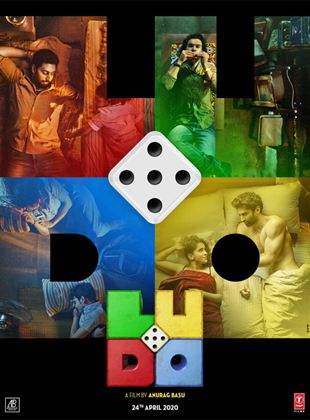 Affiche du film Ludo (2020) de Anurag Basu. Voir Ludo en streaming / torrent sur meilleurs-films.fr
