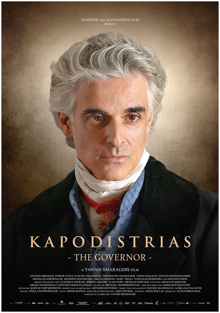 Affiche du film Kapodistrias (2025) de Yannis Smaragdis. Voir Kapodistrias en streaming / torrent sur meilleurs-films.fr