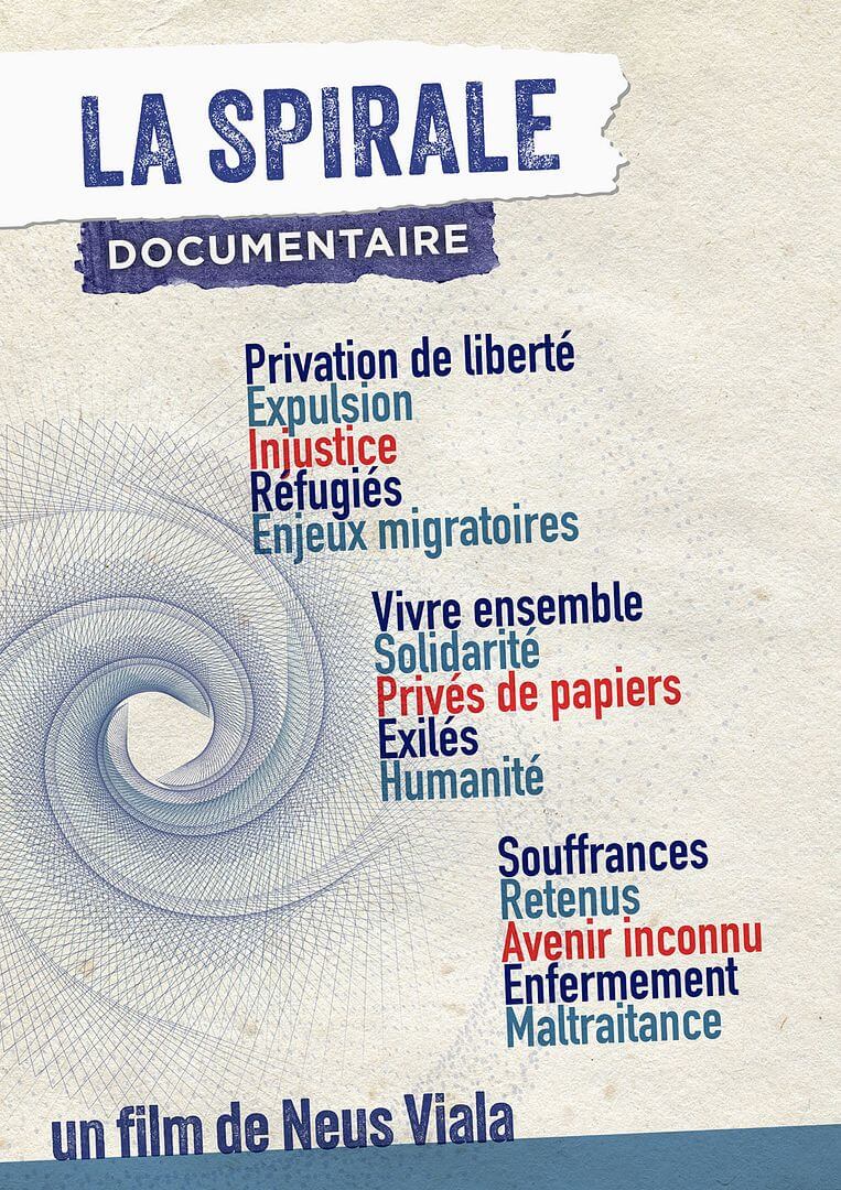 Affiche du court métrage La Spirale (2025) de Neus Viala. Voir La Spirale en streaming / torrent sur meilleurs-films.fr