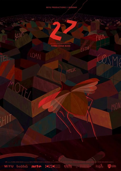 Affiche du court métrage 27 (2024) de Anna Flóra Buda. Voir 27 en streaming / torrent sur meilleurs-films.fr