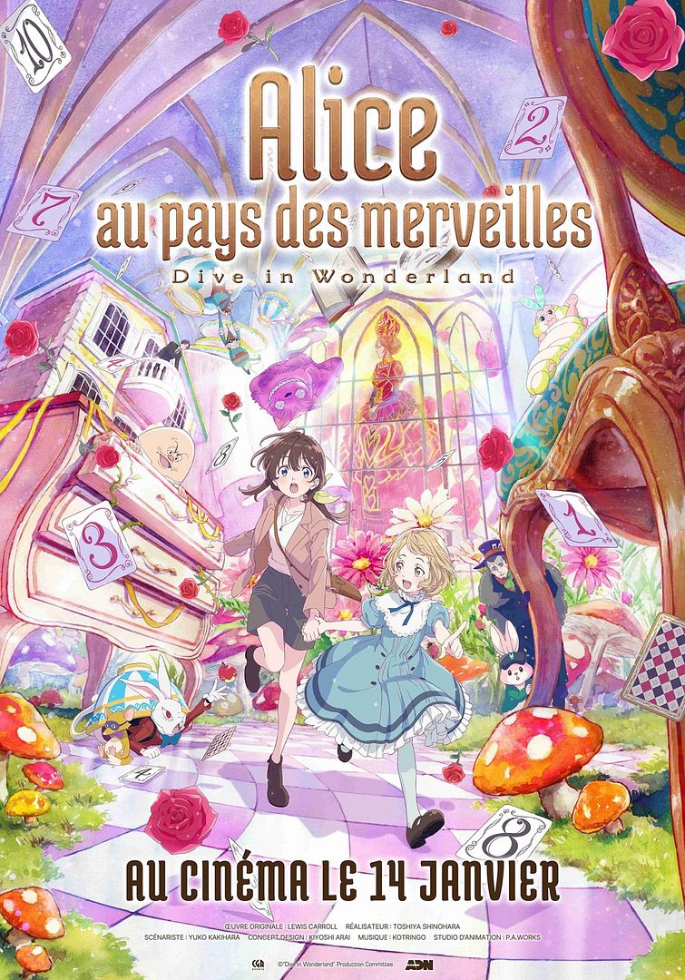 Affiche du film Alice au pays des merveilles : Dive in Wonderland (2025) de Toshiya Shinohara