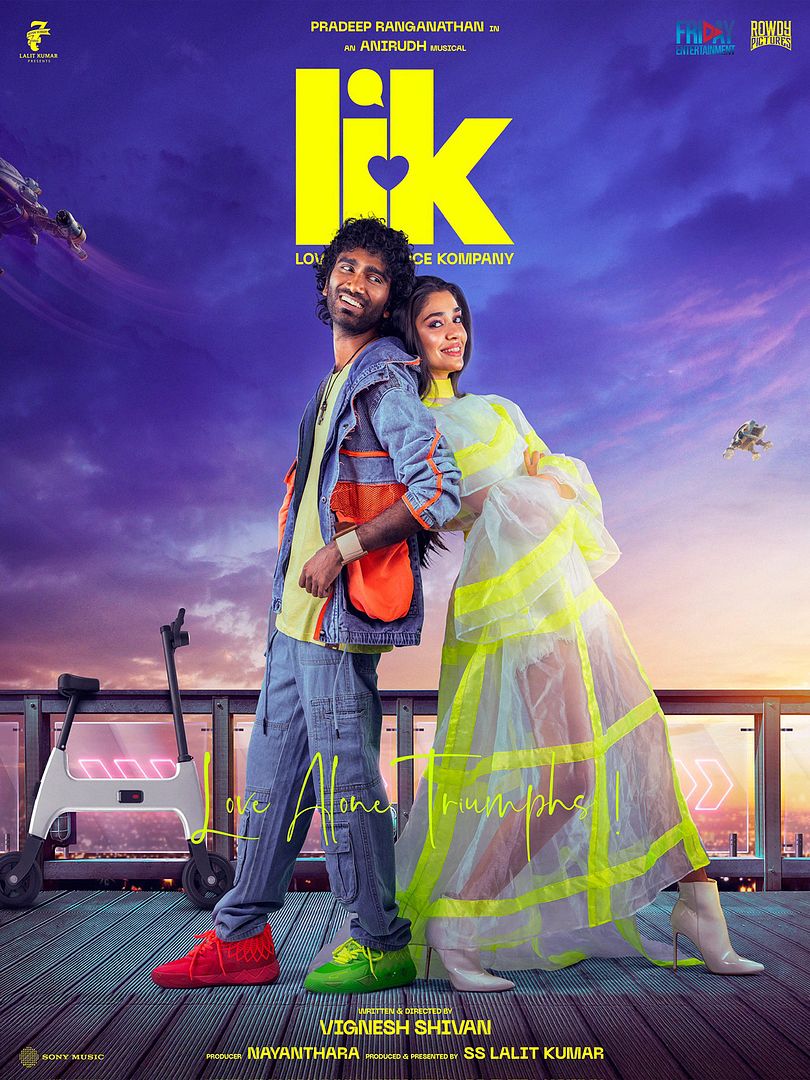 Affiche du film LIK: Love Insurance Kompany (2024) de Vignesh Shivan