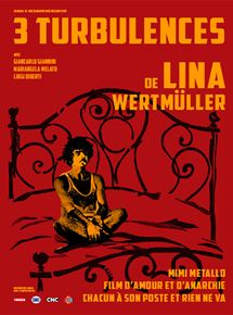 Affiche du film 3 Turbulences de Lina Wertmüller (2013) de Lina Wertmüller. Voir 3 Turbulences de Lina Wertmüller en streaming / torrent sur meilleurs-films.fr