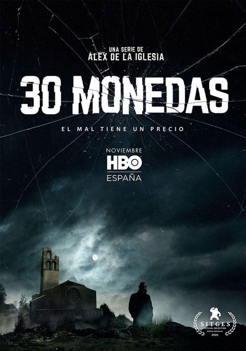 Affiche de la série 30 coins (2020) de Álex de la Iglesia. Voir 30 coins en streaming / torrent sur meilleurs-films.fr
