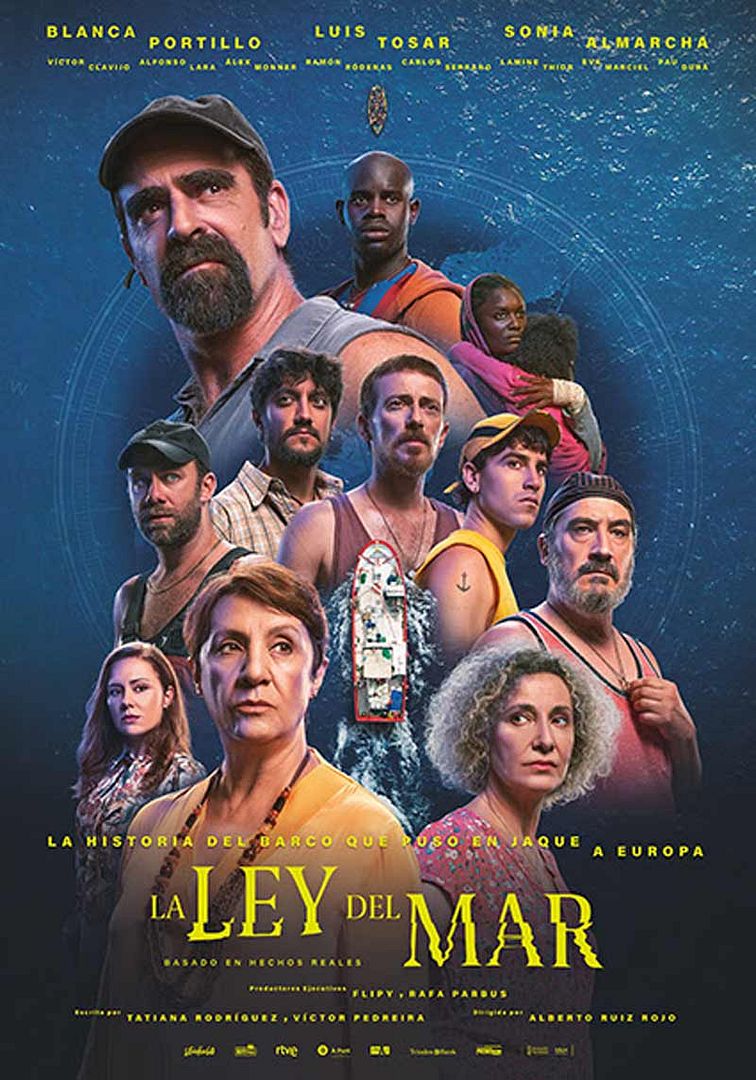 Affiche de la série La ley del mar (2024) de Victor Pedreira. Voir La ley del mar en streaming / torrent sur meilleurs-films.fr