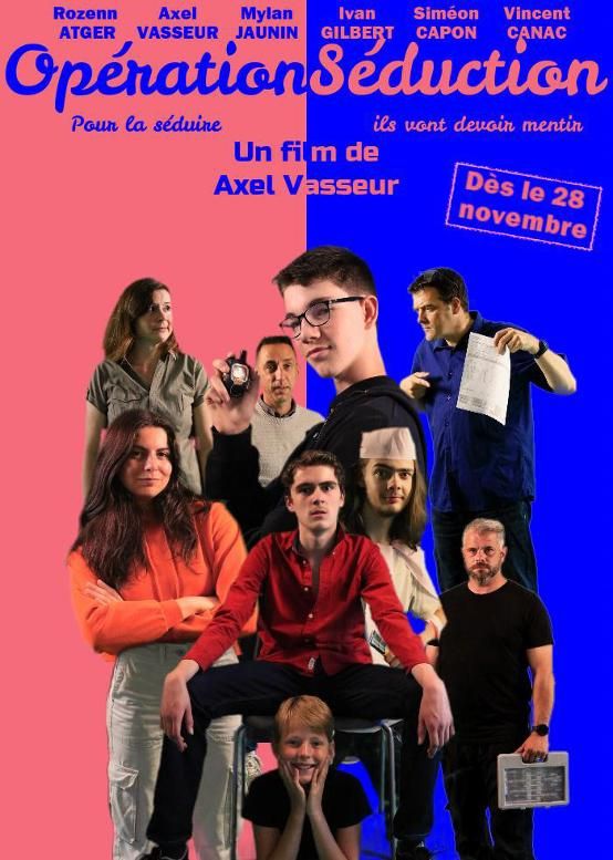 Affiche du film Opération séduction (2025) de Axel Vasseur Affiche du film Opération séduction (2025) de Axel Vasseur. Voir Opération séduction en streaming / torrent sur meilleurs-films.fr