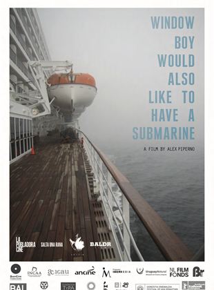 Affiche du film Chico ventana también quisiera tener un submarino (2020) de Alex Piperno. Voir Chico ventana también quisiera tener un submarino en streaming / torrent sur meilleurs-films.fr