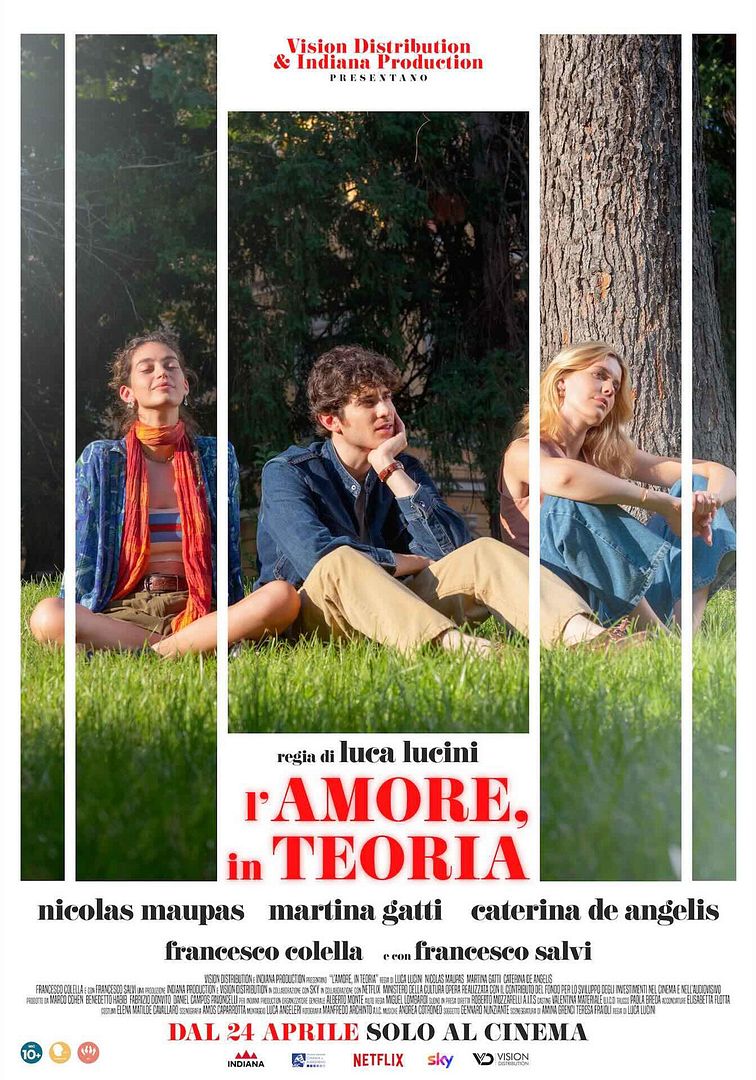 Affiche du film L&rsquo;amore, in teoria (2025) de Luca Lucini. Voir L&rsquo;amore, in teoria en streaming / torrent sur meilleurs-films.fr