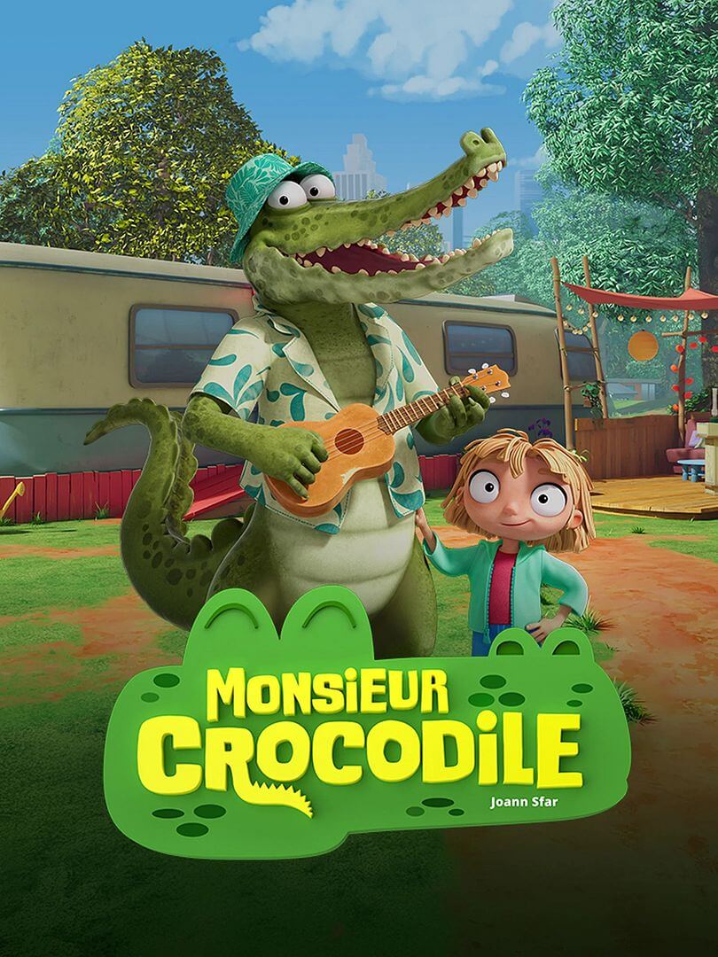 Affiche de la série Monsieur Crocodile (2025) de Joann Sfar. Voir Monsieur Crocodile en streaming / torrent sur meilleurs-films.fr