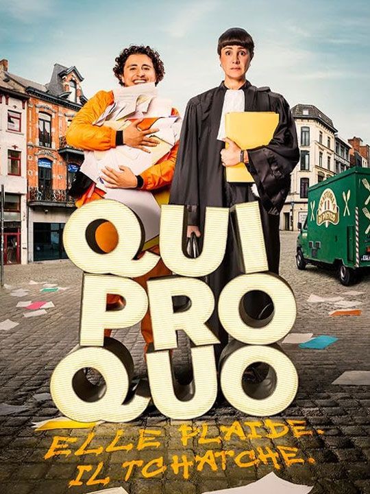 Affiche de la série Quiproquo (2025) de Etienne Bloc. Voir Quiproquo en streaming / torrent sur meilleurs-films.fr