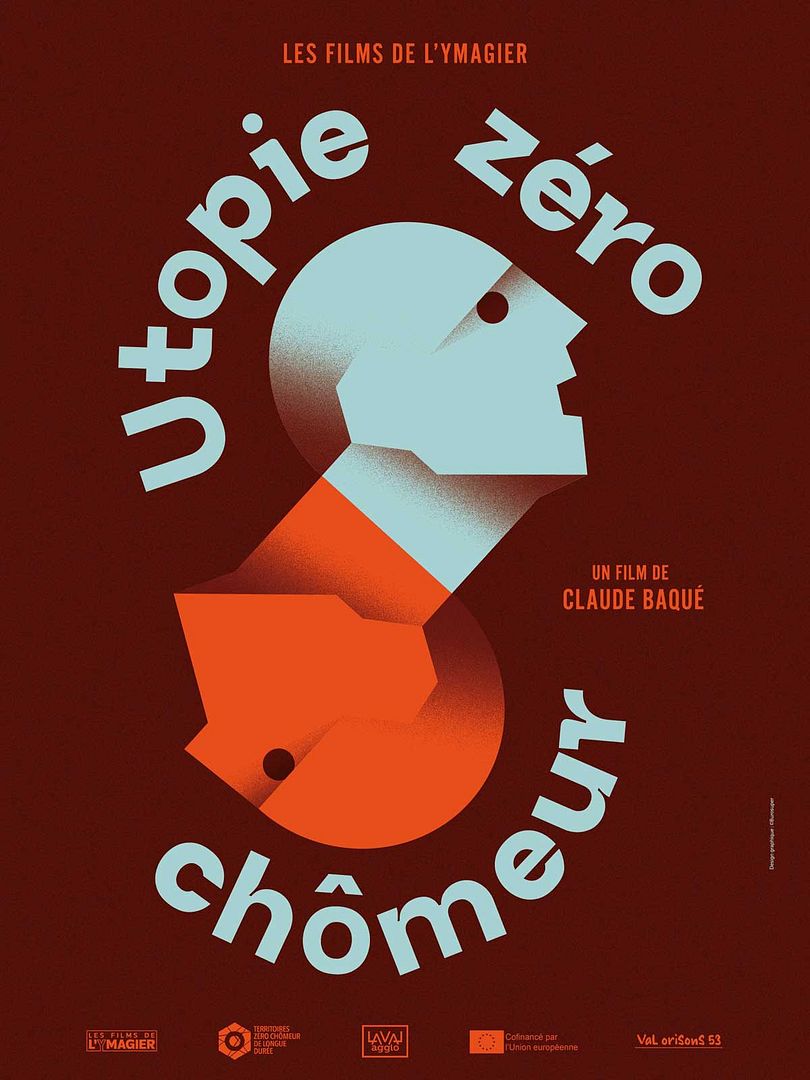 Affiche du film Utopie zéro chômeur (2025) de Claude Baqué