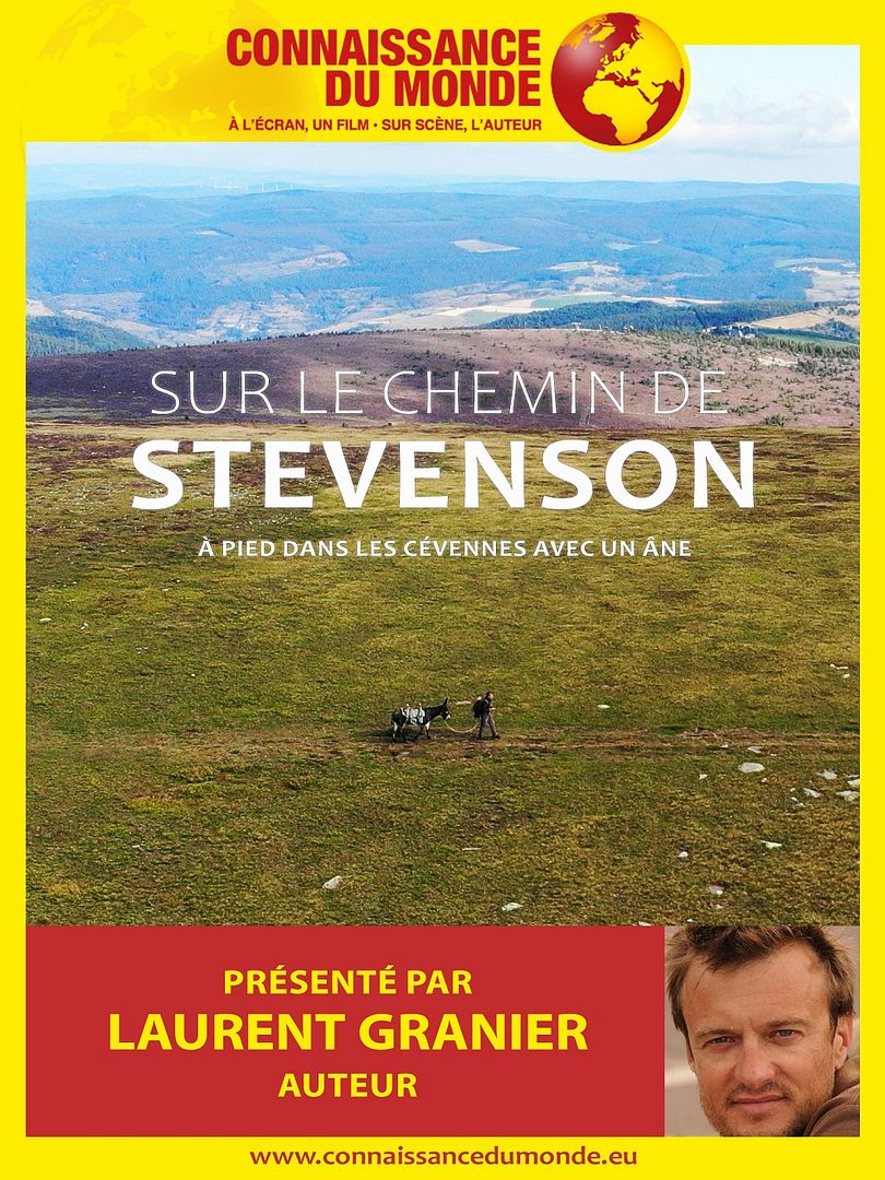 Affiche du film Connaissance du monde : Sur le chemin de Stevenson – A pied dans les Cévennes avec un âne (2022) de Laurent Granier. Voir Connaissance du monde : Sur le chemin de Stevenson – A pied dans les Cévennes avec un âne en streaming / torrent sur meilleurs-films.fr