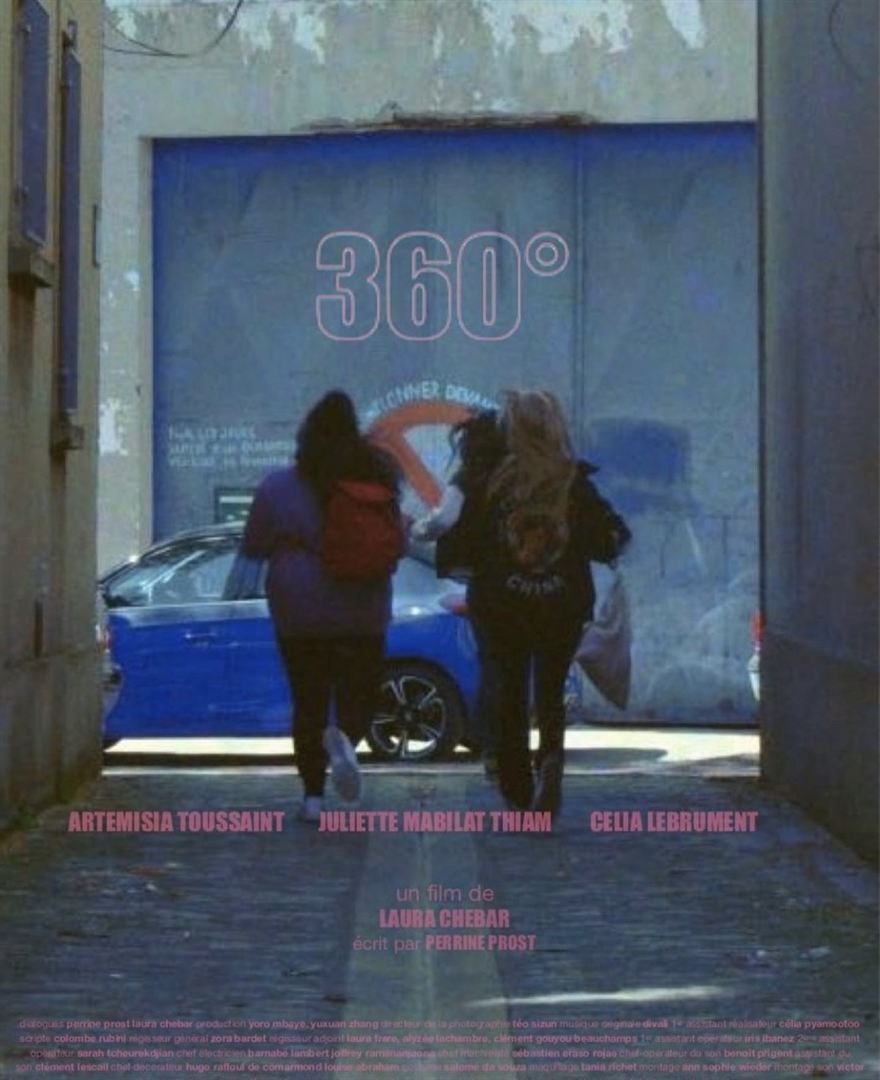 Affiche du court métrage 360° (2021) de Laura Chebar. Voir 360° en streaming / torrent sur meilleurs-films.fr