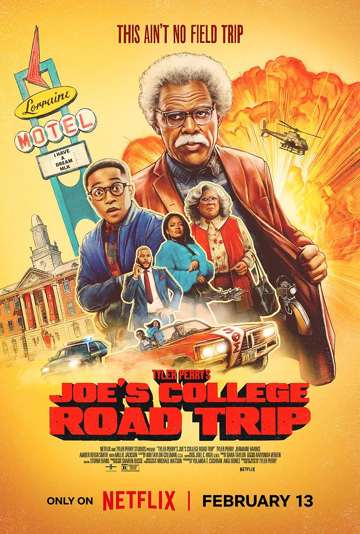 Affiche du film Joe et l&rsquo;école de la vie (2026) de Tyler Perry. Voir Joe et l&rsquo;école de la vie en streaming / torrent sur meilleurs-films.fr